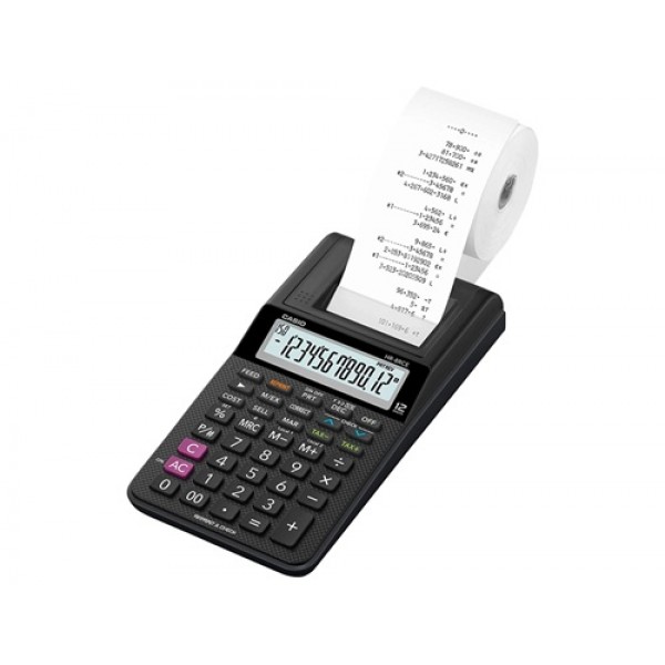 calculadora casio com rolo